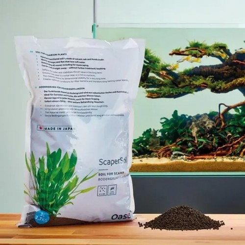Oase ScaperLine Soil 9lt Black Aktif Toprak
